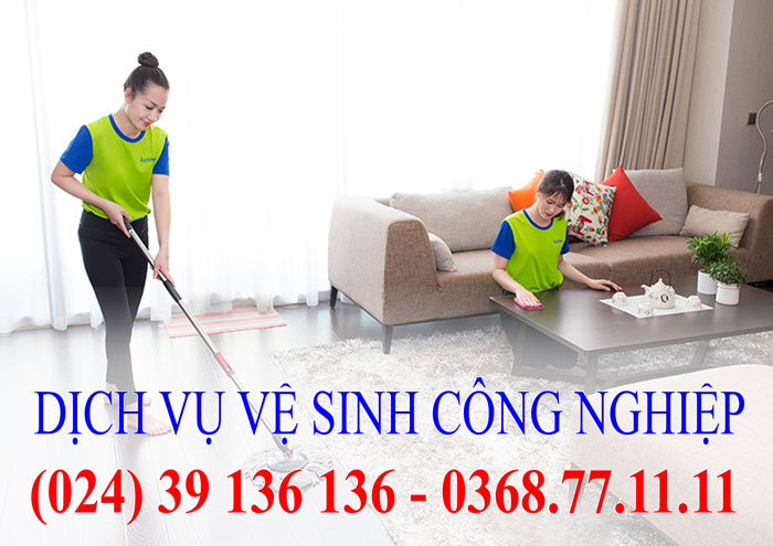 Dịch vụ vệ sinh công nghiệp tại Hà Nội