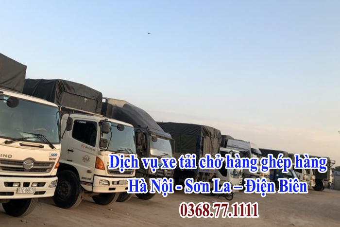 Dịch vụ xe tải chở hàng ghép hàng Hà Nội - Sơn La – Điện Biên