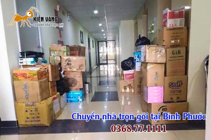 Dịch vụ chuyển nhà trọn gói tại Bình Phước của Kiến Vàng có nhiều ưu điểm