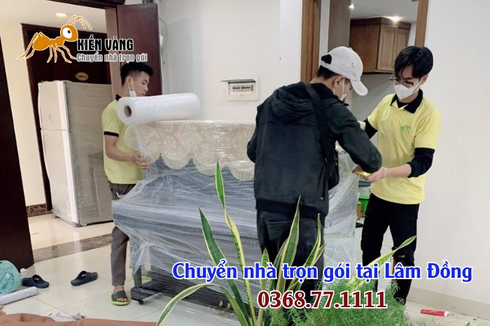 Kiến Vàng cung cấp dịch vụ chuyển nhà trọn gói tại Lâm Đồng
