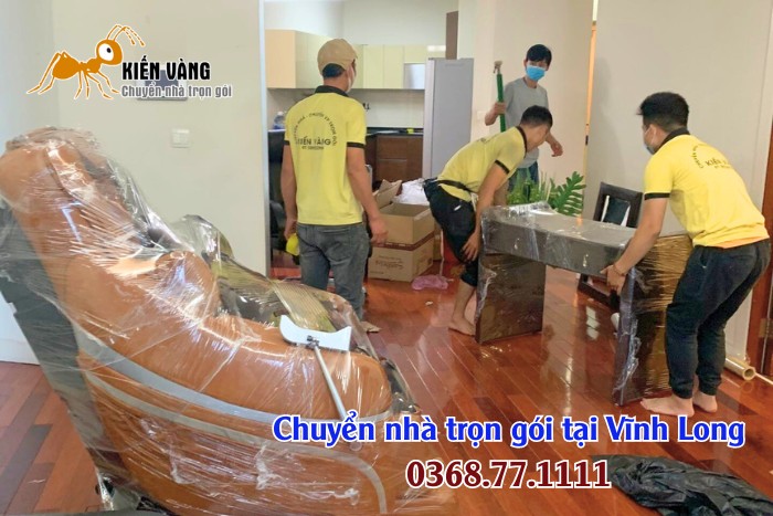Kiến Vàng cung cấp dịch vụ chuyển nhà trọn gói tại Vĩnh Long