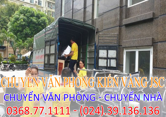 Chuyển văn phòng Kiến Vàng