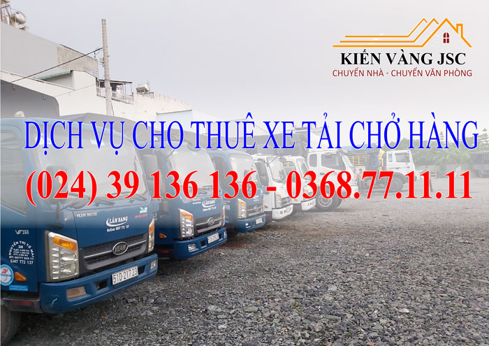 Dịch vụ cho thuê xe tải chở hàng tại Hà Nội giá rẻ