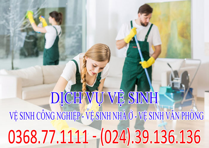 Dịch vụ vệ sinh nhà ở - vệ sinh văn phòng - Vệ sinh công nghiệp